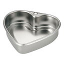 18-8デコレーションケーキハート型