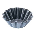 【まとめ買い10個セット品】エグゾパン ブリオッシュ14ウェーブ 330135 φ177mm【 ブリオッシュ 焼型 菓子パン型 お菓子作り 】 【 バレンタイン...