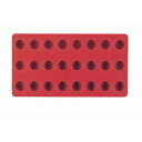 【まとめ買い10個セット品】ゼリーフレックスモルドSG06 ベリー(24ヶ取)【 ゼリー型 シリコン 】 【 バレンタイン 手作り ケーキ型シリコン】【ECJ】