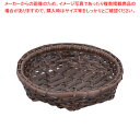 樹脂製オードブル皿 茶 27cm 91-036B【店頭 ディスプレー用品 パンカゴ お菓子作り】 【バレンタイン 手作り 店頭 ディスプレー用品 パンカゴ 製菓用具 製菓 道具 お菓子作り 道具 業務用】【ECJ】