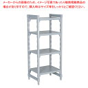 【まとめ買い10個セット品】460ソリッド型 カムシェルビングセット 46× 76×H143cm 5段【シェルフ 棚 収納ラック シェルフ 棚 収納ラック 業務...