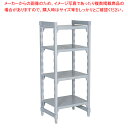 460ソリッド型 カムシェルビングセット 46×107×H163cm 5段【シェルフ 棚 収納ラック シェルフ 棚 収納ラック 業務用】【ECJ】