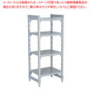 460ソリッド型 カムシェルビングセット 46×107×H183cm 4段【シェルフ 棚 収納ラック シェルフ 棚 収納ラック 業務用】【ECJ】