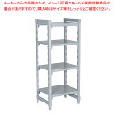 【まとめ買い10個セット品】460ソリッド型 カムシェルビングセット 46×107×H214cm 5段【シェルフ 棚 収納ラック シェルフ 棚 収納ラック 業務...