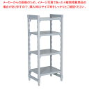 【まとめ買い10個セット品】460ソリッド型 カムシェルビングセット 46×122×H214cm 5段【シェルフ 棚 収納ラック シェルフ 棚 収納ラック 業務...