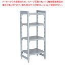 【まとめ買い10個セット品】540ソリッド型 カムシェルビングセット 54× 76×H143cm 4段【シェルフ 棚 収納ラック シェルフ 棚 収納ラック 業務...