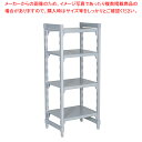 【まとめ買い10個セット品】540ソリッド型 カムシェルビングセット 54×107×H143cm 5段【シェルフ 棚 収納ラック シェルフ 棚 収納ラック 業務...