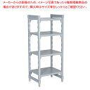 【まとめ買い10個セット品】540ソリッド型 カムシェルビングセット 54×107×H214cm 4段【シェルフ 棚 収納ラック シェルフ 棚 収納ラック 業務...