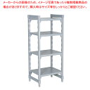 610ソリッド型 カムシェルビングセット 61×107×H183cm 4段【シェルフ 棚 収納ラック シェルフ 棚 収納ラック 業務用】【ECJ】