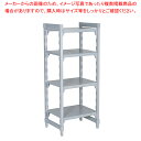 【まとめ買い10個セット品】610ソリッド型 カムシェルビングセット 61×107×H183cm 5段【シェルフ 棚 収納ラック シェルフ 棚 収納ラック 業務...