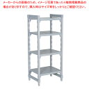 610ソリッド型 カムシェルビングセット 61×182×H183cm 5段【シェルフ 棚 収納ラック シェルフ 棚 収納ラック 業務用】【ECJ】