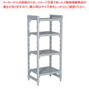 【まとめ買い10個セット品】460ベンチ型 カムシェルビングセット 46× 61×H143cm 4段【シェルフ 棚 収納ラック シェルフ 棚 収納ラック 業務用...