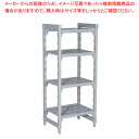 【まとめ買い10個セット品】540ベンチ型 カムシェルビングセット 54×182×H183cm 5段【シェルフ 棚 収納ラック シェルフ 棚 収納ラック 業務用...