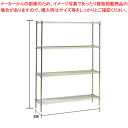 ステンレス エレクターシェルフ SBS 910×PS1590×4段【メーカー直送/代引不可 ワイヤーシェルフ 棚 収納ラック 業務用】【ECJ】