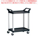 【まとめ買い10個セット品】トラスト Hi5ユーティリティーカート S2段 4010 ブラック【ECJ】