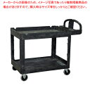 トラスト シェルフユーティリティーカート 2段 4041 ブラック【人気 業務用 販売 楽天 通販】【ECJ】