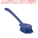 【まとめ買い10個セット品】ヴァイカン 長柄ハンドル付ブラシ4186 ハードタイプ パープル【ECJ】