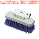 【まとめ買い10個セット品】HGワンタッチデッキブラシ ブルー【 デッキブラシ 掃除道具 デッキブラシ 掃除道具 業務用】【ECJ】