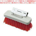 【まとめ買い10個セット品】HGワンタッチデッキブラシ レッド【 デッキブラシ 掃除道具 デッキブラシ 掃除道具 業務用】【ECJ】