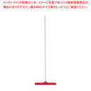 【まとめ買い10個セット品】カーライルフロアスクイージー ハンドル付 41567 18インチ レッド【 デッキブラシ デッキブラシ 業務用】【ECJ】