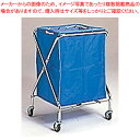 BM ダストカー 大 青【清掃用ワゴン ダストカー ダストボックス ゴミ箱 業務用】【ECJ】(3)