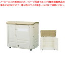 【まとめ買い10個セット品】ワイドストレージ 600 (600l) キャスター無し【ごみステーションゴミ収集箱 外に置くゴミ箱 人気ゴミボックス ゴミ箱】【 メ...