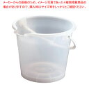 PPメジャーバケツ 8L【人気 業務用 販売 楽天 通販】【ECJ】