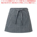 【まとめ買い10個セット品】腰下ショートエプロン ヒッコリー KMA-2723-11【ECJ】