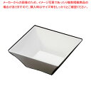 【まとめ買い10個セット品】メラミン スクエア盛鉢 28cm 51353820【ECJ】