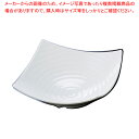 【まとめ買い10個セット品】メラミン ロクロ目四方上り盛鉢 35cm 51353880【ECJ】