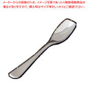 IKD18-8抗菌ピアス 角アイススプーン【角アイススプーン カトラリー ホテル レストラン 業務用】【ECJ】