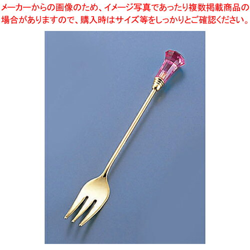 レジェンド ゴールド ヒメフォーク ピンク【厨房用品 調理器具 料理道具 小物 作業 業務用】【ECJ】