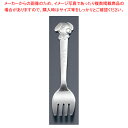 【まとめ買い10個セット品】 18-0 キッズスプーン・フォーク ドッグ フォーク【ECJ】