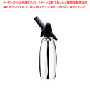 【まとめ買い10個セット品】18-8 ソーダサイフォン ミラー仕上 SSF-12M【ECJ】