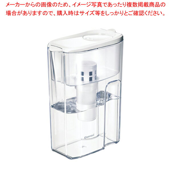 【まとめ買い10個セット品】クリンスイ ポット型浄水器 CP407-WT【人気 おすすめ 業務用 販売 楽天 通販】【ECJ】