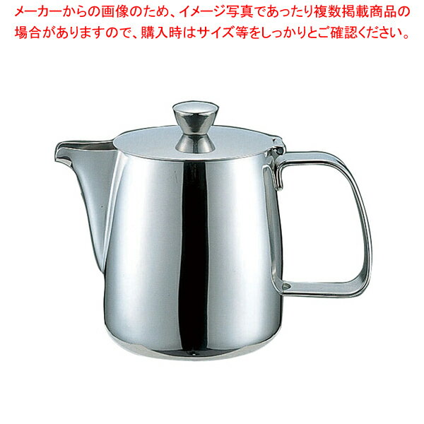 商品の仕様●お客様よく検索キーワード：【コーヒーティー用品 コーヒーポット ステンレス 卓上用品 販売 楽天】●サイズ：直径×高さ(mm)90×135●容量(cc)：500※商品画像はイメージです。複数掲載写真も、商品は単品販売です。予めご了承下さい。※商品の外観写真は、製造時期により、実物とは細部が異なる場合がございます。予めご了承下さい。※色違い、寸法違いなども商品画像には含まれている事がございますが、全て別売です。ご購入の際は、必ず商品名及び商品の仕様内容をご確認下さい。※原則弊社では、お客様都合（※色違い、寸法違い、イメージ違い等）での返品交換はお断りしております。ご注文の際は、予めご了承下さい。【end-9-1951】関連商品UK18-8Bタイプ型コーヒーポット300ccUK18-8Bタイプ型コーヒーポット500ccUK18-8Bタイプ型コーヒーポット750ccUK18-8Bタイプ型コーヒーポット1000cc