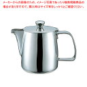 商品の仕様●お客様よく検索キーワード：【コーヒーティー用品 コーヒーポット ステンレス 卓上用品 販売 楽天】●サイズ：直径×高さ(mm)105×140●容量(cc)：750※商品画像はイメージです。複数掲載写真も、商品は単品販売です。予めご了承下さい。※商品の外観写真は、製造時期により、実物とは細部が異なる場合がございます。予めご了承下さい。※色違い、寸法違いなども商品画像には含まれている事がございますが、全て別売です。ご購入の際は、必ず商品名及び商品の仕様内容をご確認下さい。※原則弊社では、お客様都合（※色違い、寸法違い、イメージ違い等）での返品交換はお断りしております。ご注文の際は、予めご了承下さい。【end-9-1951】関連商品UK18-8Bタイプ型コーヒーポット300ccUK18-8Bタイプ型コーヒーポット500ccUK18-8Bタイプ型コーヒーポット750ccUK18-8Bタイプ型コーヒーポット1000cc