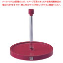 ノーブル 回転カスター台 赤【カスタートレー 調味料置き 調味料容器薬味入れ 業務用調味料入れ 可愛い調味料入れ】【ECJ】