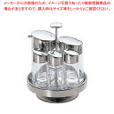 ♯900 五本立カスターセット【卓上カスターセット 調味料置き 調味料容器薬味入れ 業務用調味料入れ 可愛い調味料入れ】【ECJ】