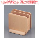 【まとめ買い10個セット品】木製 ナフキン&メニュースタンド 15222(ナチュラル)【ECJ】