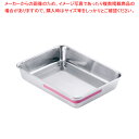 遠藤商事 / TKGステンレス カラーライン角バット 10枚取 ピンク【角型バット 調理バット 料理パッド 調理小物 お菓子作りバット 揚げバットお菓子バット型...