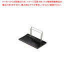 メニュー立(カスター付)M44-030 黒【メニュースタンド 厨房用品 調理器具 料理道具 小物 作業 業務用】【ECJ】