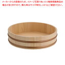 天然木盛込桶 クリアー(樹脂タガ仕様) 桶のみ 尺3 30010【ECJ】