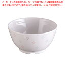 メラミン「花紋」飯椀 身 M-354-KA【食器 テーブルウェア おしゃれな食器 可愛い 食器 和食器 和食器 かわいい 食器 おしゃれな和食器 人気 和食器 ...