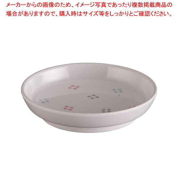 メラミン「花紋」小皿 M-8-KA【食器 