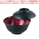 【まとめ買い10個セット品】 二色種丼(蓋付) SW-123 黒/内ワイン【メーカー直送/代引不可】【ECJ】