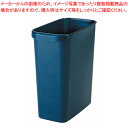 リス ワーク&ワーク 屑入れ 角 12L ダークブルー【ECJ】