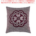 【まとめ買い10個セット品】綿 座布団IT 花かなこ132 赤 460×460 セット【メーカー直送/代引不可 厨房用品 調理器具 料理道具 小物 作業 業務用...