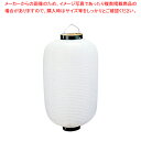 ビニール提灯長型 30号 白ベタ b431【店頭備品 サイン ちょうちん 業務用】【メーカー直送/代引不可】【ECJ】
