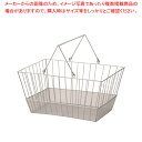 【まとめ買い10個セット品】ワイヤー店内カゴ 大 55-94【人気 おすすめ 業務用 販売 楽天 通販】【ECJ】